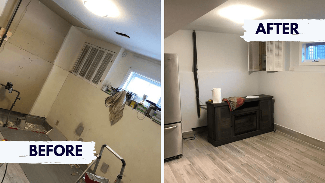 Luxury bathroom renovation with custom tiling by The Golden Hands in Ottawa